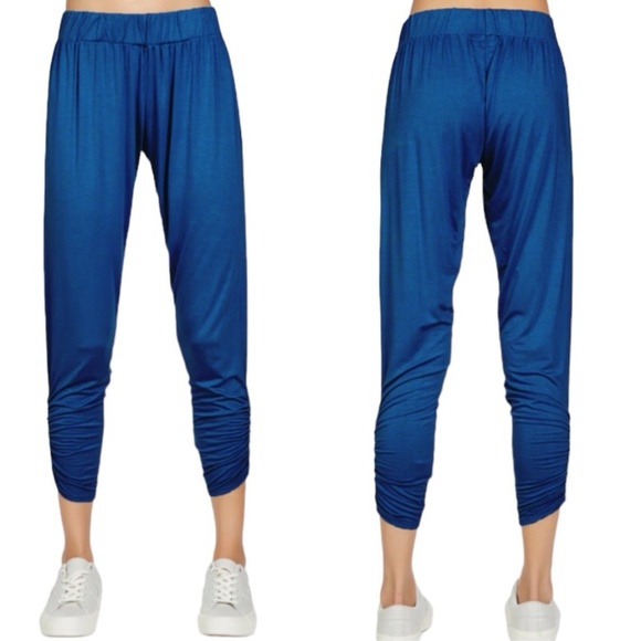 Revolve x Michael Lauren Pablo Lounge Pant with Sherring at Bottom Size XS New - Picture 3 of 14